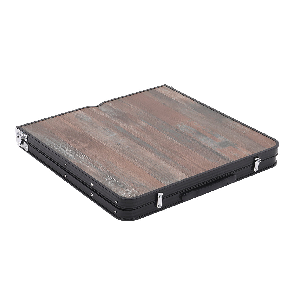 Outdoor Foldable Camping Table with Four Stools