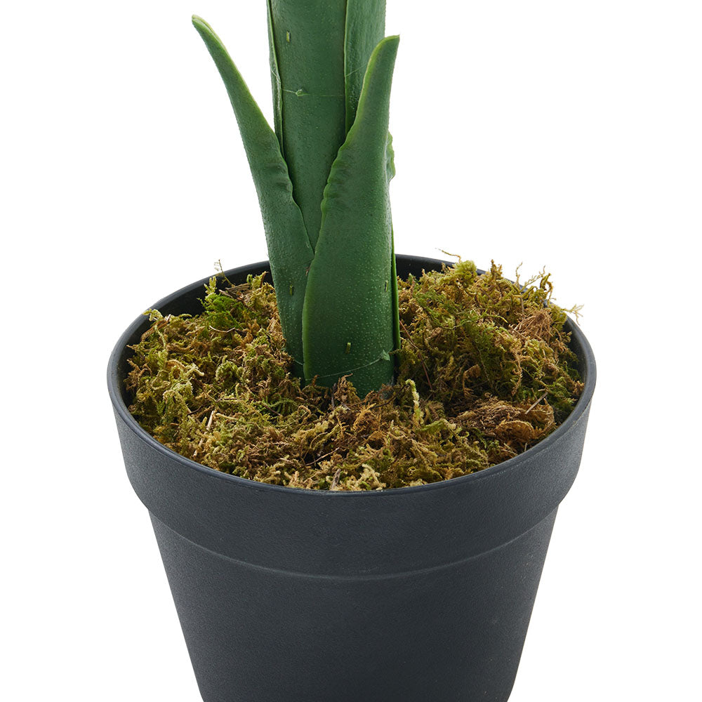 160CM Height Artificial Tropical Spathiphyllum Tree Fake Plant with Pot