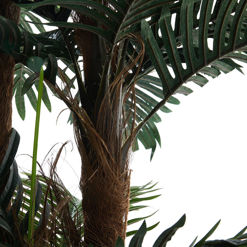 180CM Height Large Artificial Palm Tree Fake Plant with Pot