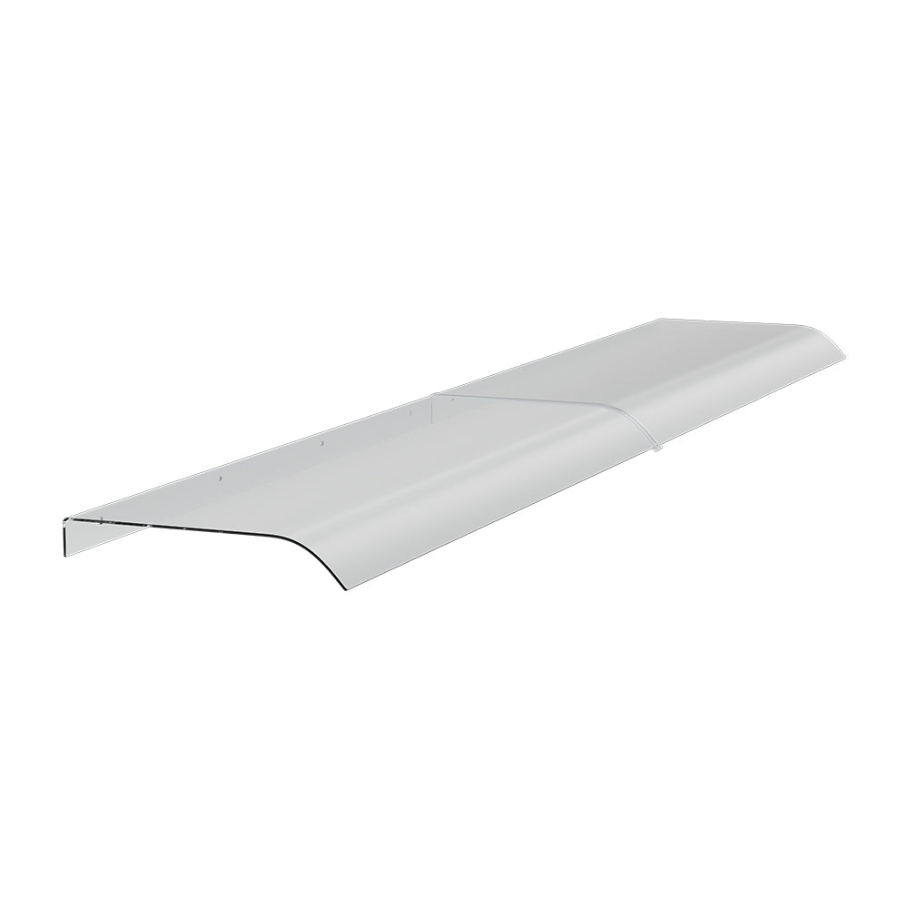 200cm Frosted Arc Canopy for Window and Door – Durable Polycarbonate Shelter