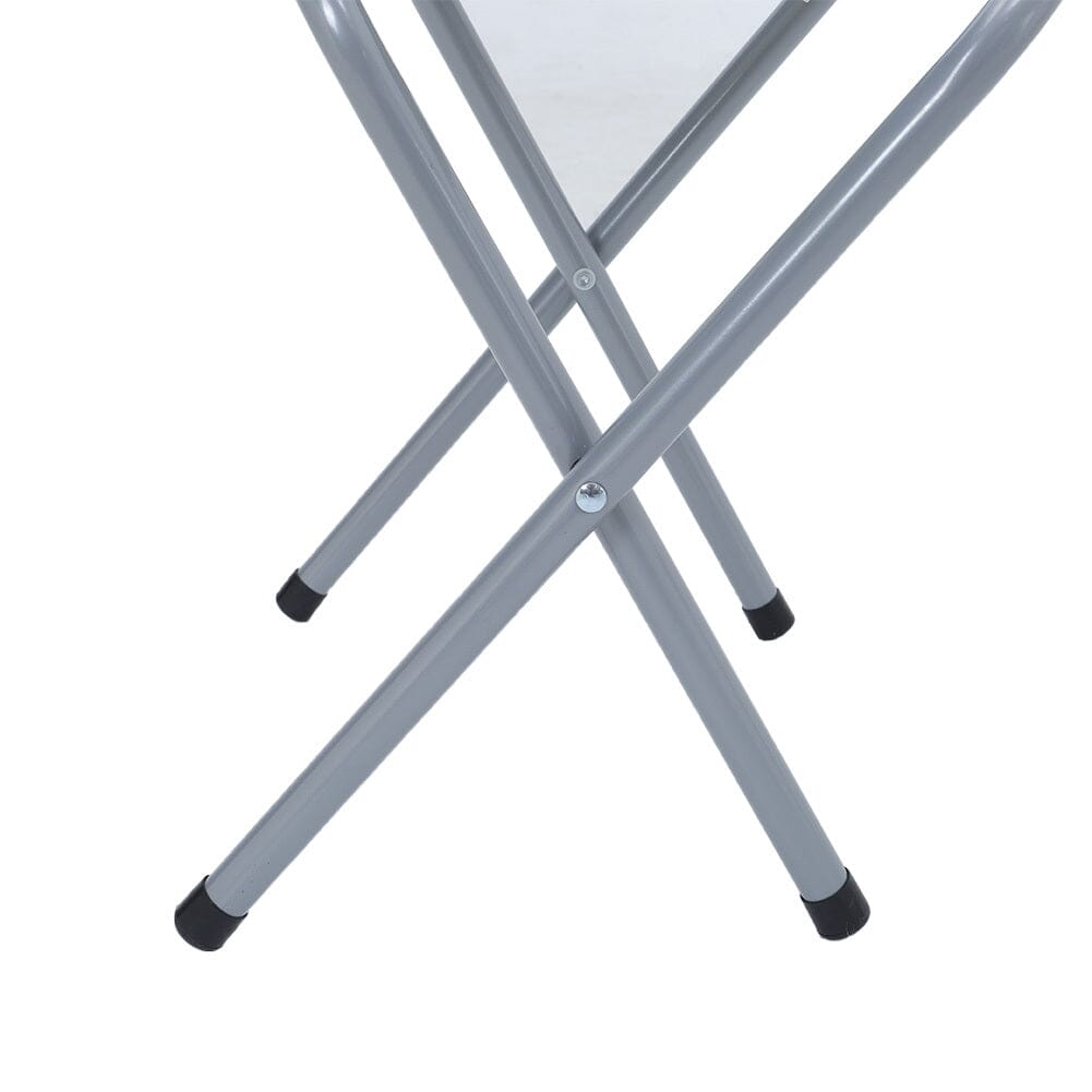 Portable Aluminium Folding Picnic Table with 4 Stools Garden Dining Sets Living and Home