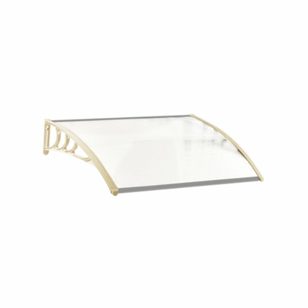 47/59/75/98 inch White Aluminum Frame Door Window Awning Rain Cover