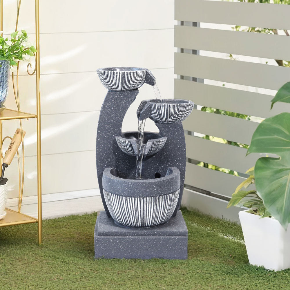 1.5' Garden Solar Rockery Fountain