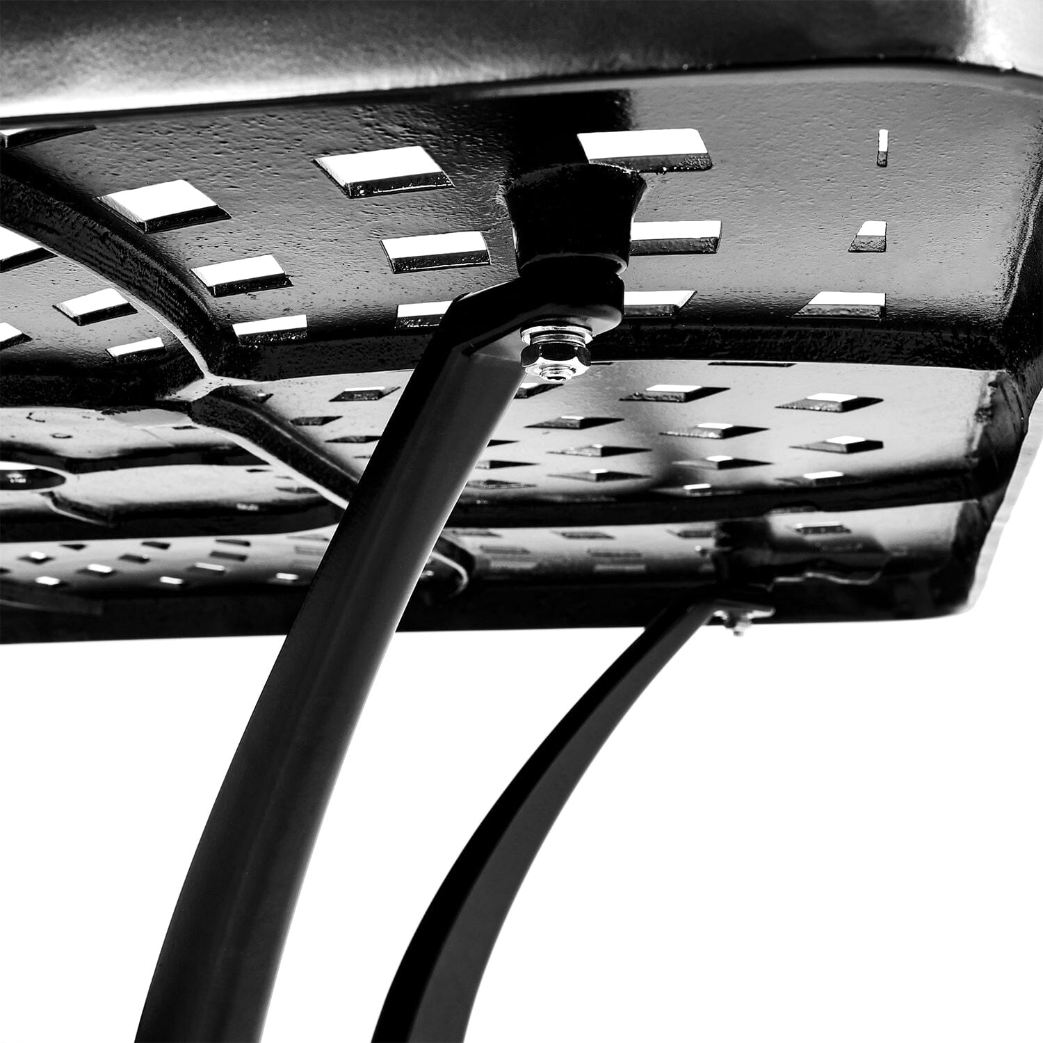 Cast Aluminum Square Outdoor Dining Table Black Garden Dining Tables Living and Home