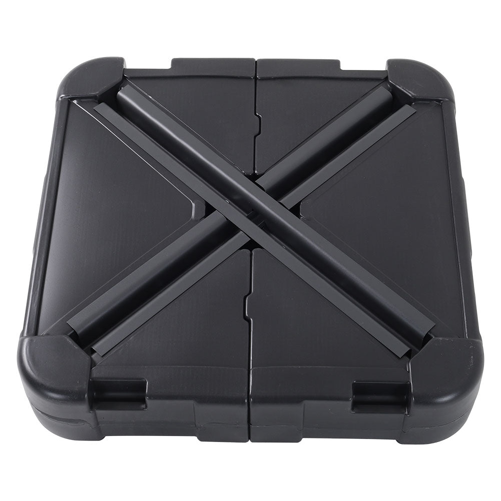 HDPE Square Plastic Outdoor Umbrella Stand Parasol Base