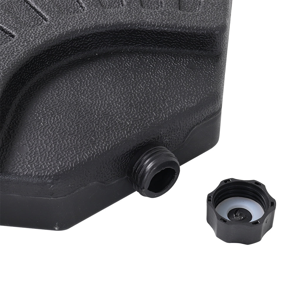 HDPE Water-or-Sand-Filled Umbrella Base Cantilever Parasol Stand