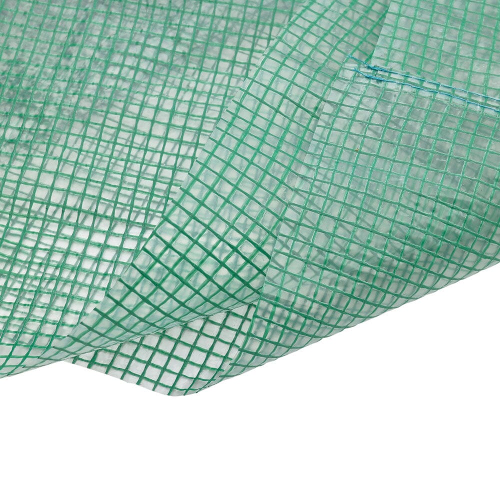 Close-up of Zipper Door on 6x3x2m Garden Greenhouse – Easy Access and Secure Closure Design