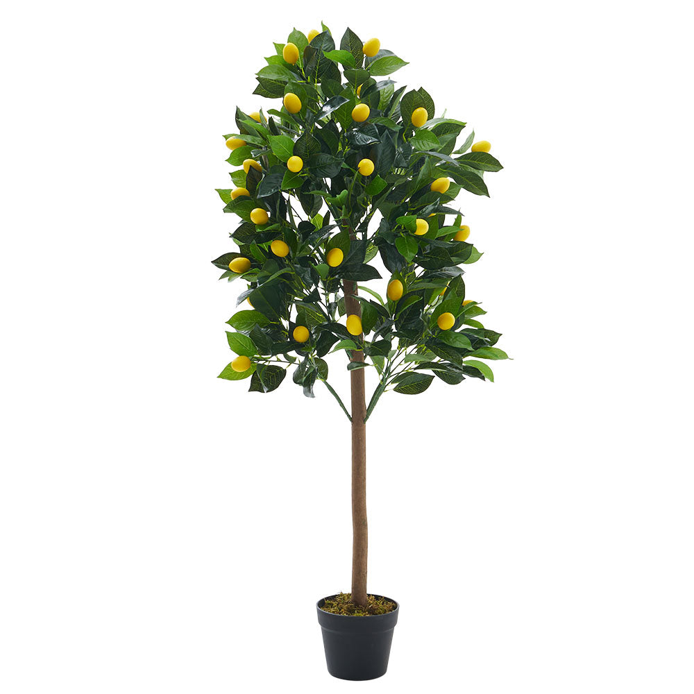 120CM Height Artificial Plants Lemon Tree with Pot