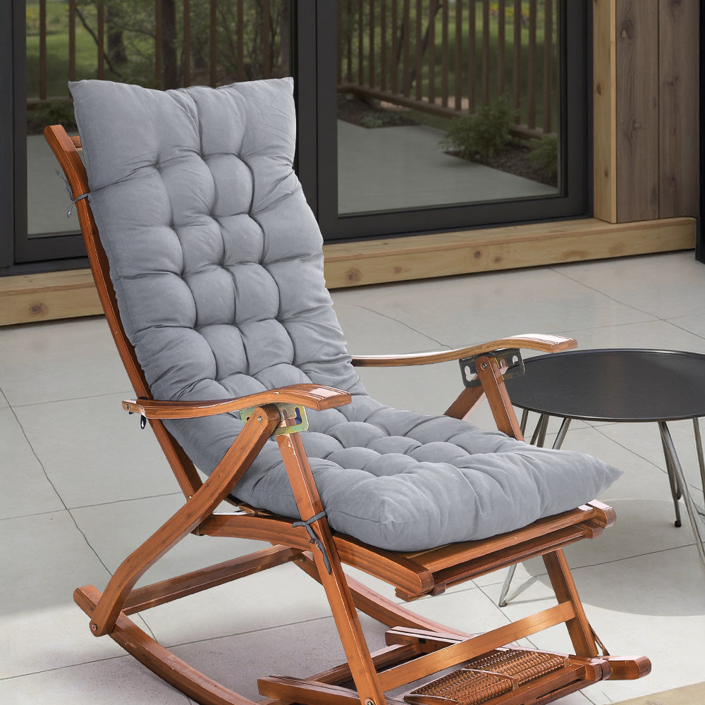 Comfy Lounge Cushion Extra Thick Padding Indoor Outdoor Seat Cushion