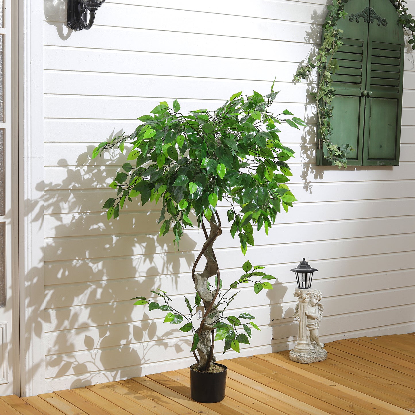 120CM Height Artificial Faux Banyan Tree with Pot