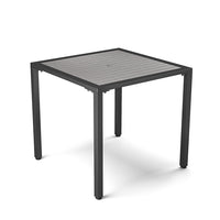 Garden Rectangular Patio Table with Parasol Hole