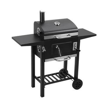 38/42 inch Outdoor Charcoal Barbecue With Smoke Stack