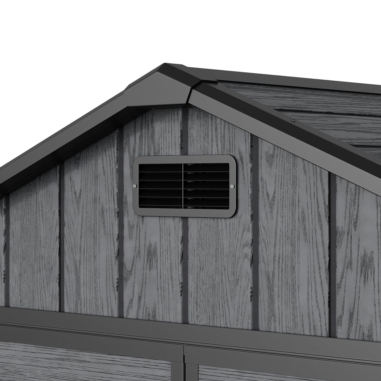 Double Doors Waterproof Garden Storage Tool Shed with Window