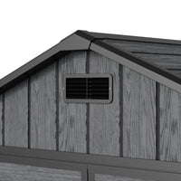 Double Doors Waterproof Garden Storage Tool Shed with Window