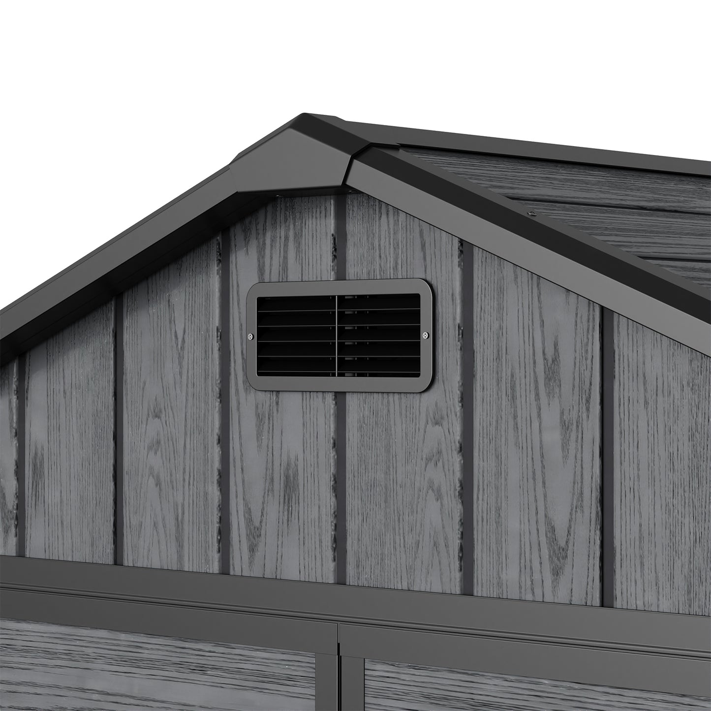 Double Doors Waterproof Garden Storage Tool Shed with Window