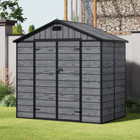 Double Doors Waterproof Garden Storage Tool Shed with Window