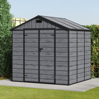 Double Doors Waterproof Garden Storage Tool Shed with Window