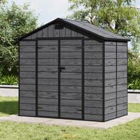 Double Doors Waterproof Garden Storage Tool Shed with Window