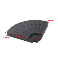 3M Garden Octagon Cantilever Parasol Umbrella with Base