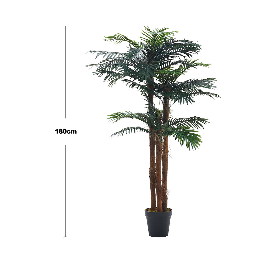 180CM Height Large Artificial Palm Tree Fake Plant with Pot