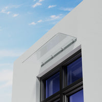 39/47/63/79 inch Arc Transparent Window Door Awning Canopy