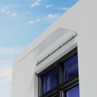 39/47/63/79 inch Arc Transparent Window Door Awning Canopy