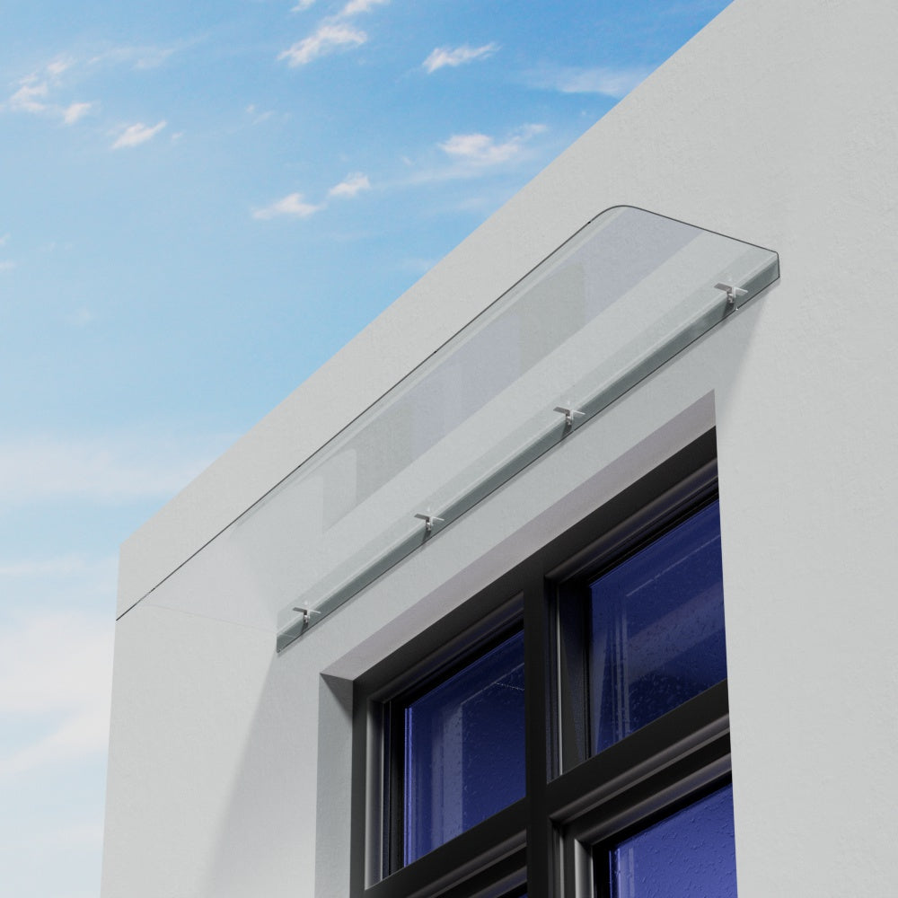 39/47/63/79 inch Arc Transparent Window Door Awning Canopy