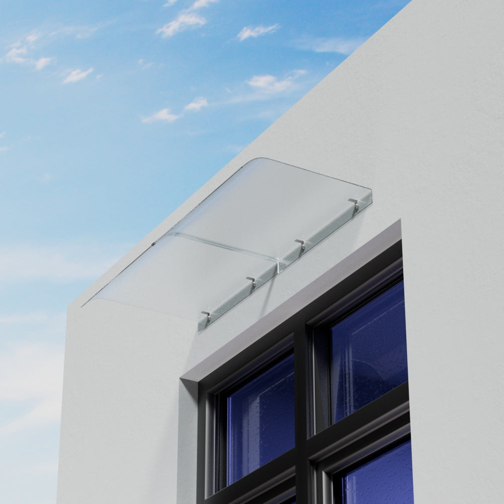 39/47/63/79 inch Arc Length Frosted Doorway Canopy