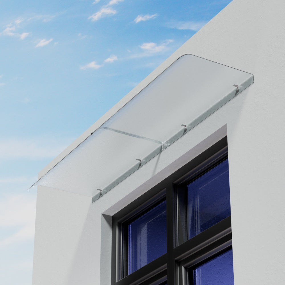 39/47/63/79 inch Arc Length Frosted Doorway Canopy