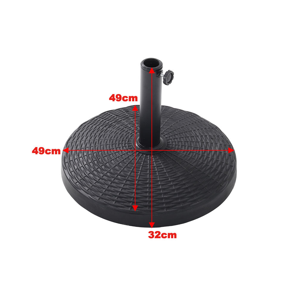 3M Garden Sunshade Tilt Parasol Umbrella with Crank