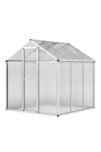 Aluminium Polycarbonate Apex Greenhouse