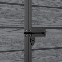 6/7x4ft Garden Storage Shed with Window Double Doors and Floor