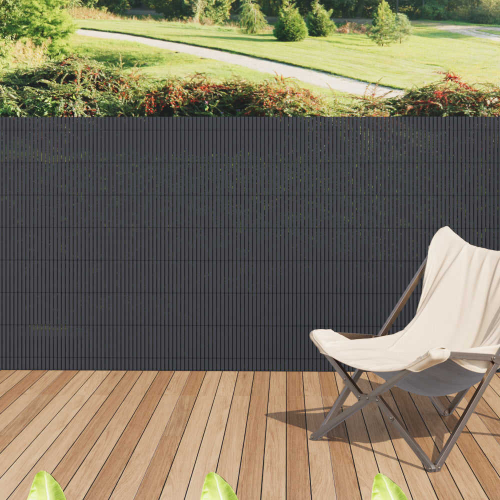 Outdoor PVC Privacy Fence Weatherproof Easy To Install