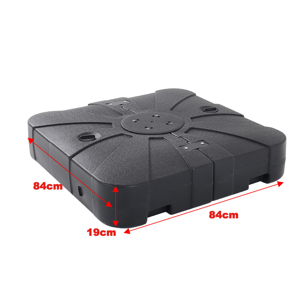 HDPE Square Plastic Outdoor Umbrella Stand Parasol Base