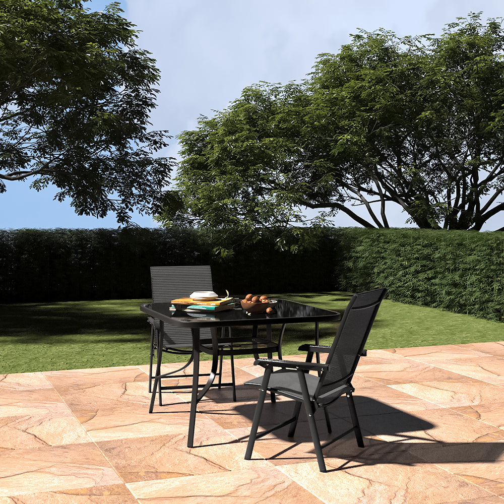 Square Garden Patio Dinning Bistro Table