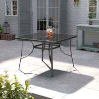 Square Garden Patio Dinning Bistro Table