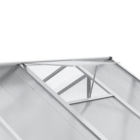 Aluminium Polycarbonate Apex Greenhouse