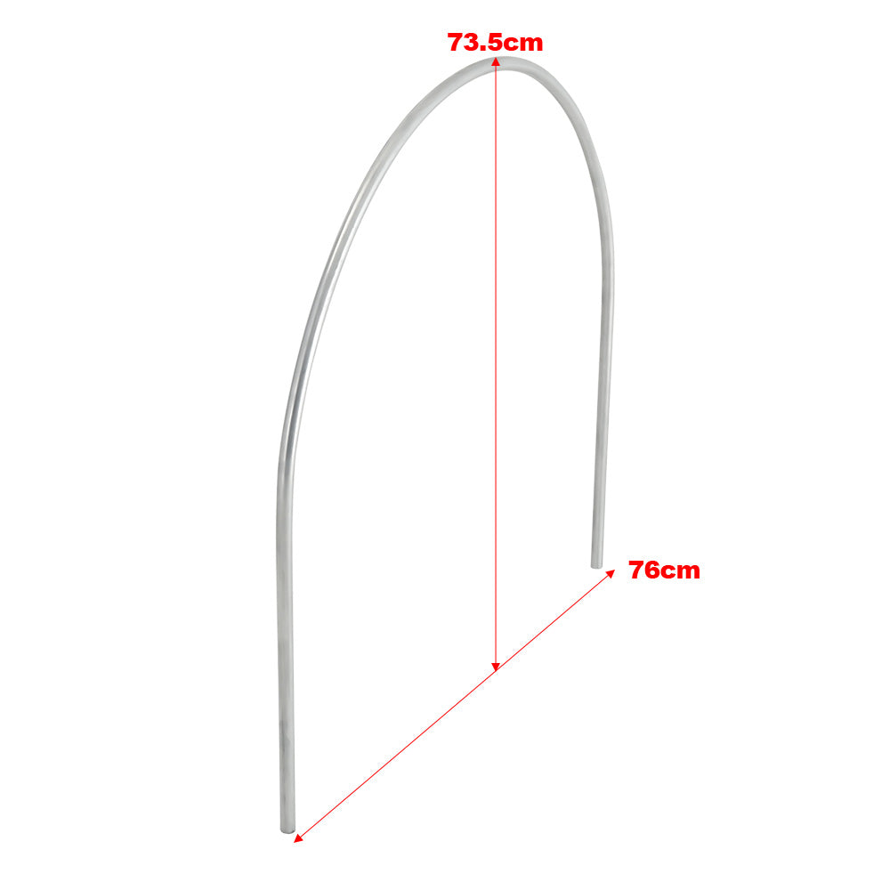 Greenhouse Hoops Grow Tunnel Plant Garden Support Frame