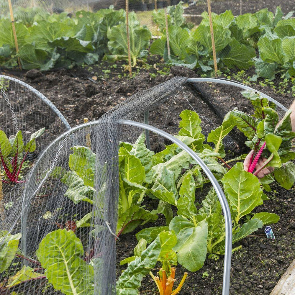 Greenhouse Hoops Grow Tunnel Plant Garden Support Frame