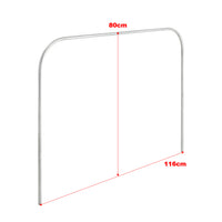 116*80cm Greenhouse square growth tunnel botanical garden support frame