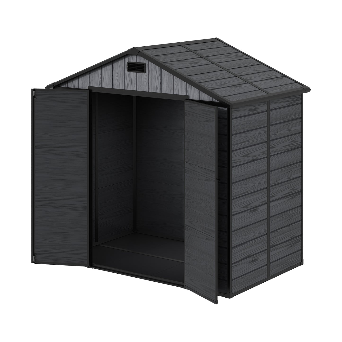 Double Doors Waterproof Garden Storage Tool Shed with Window