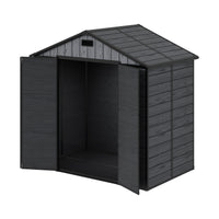 Double Doors Waterproof Garden Storage Tool Shed with Window