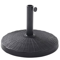 Stylish Resin Parasol Base Sturdy Weather Resistant Outdoor Parasol Stand