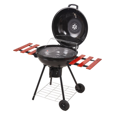Black Outdoor Garden Portable Kettle Charcoal BBQ Grill